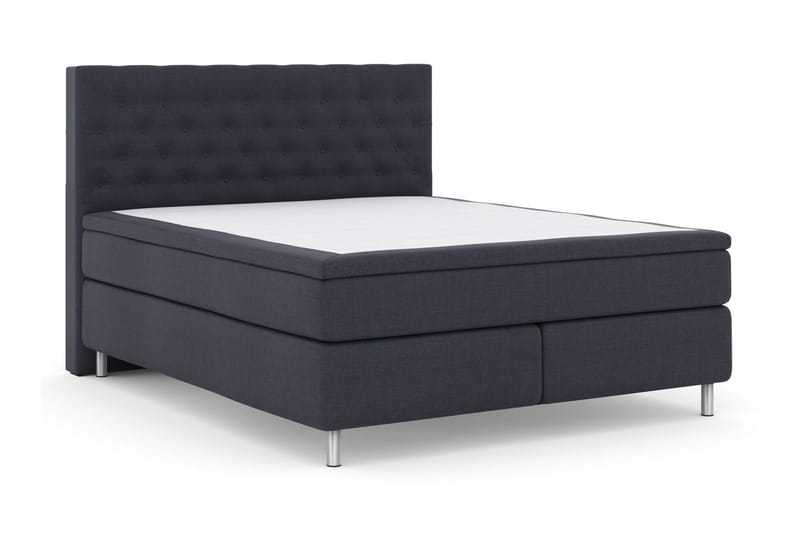 Kontinentalsäng Choice No 6 210x210 Fast/Medium Watergel - Blå|Metall - Möbler - Säng - Kontinentalsäng