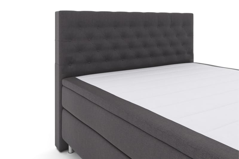 Kontinentalsäng Choice No 6 210x210 Medium Memory/Pocket - Mörkgrå|Metall - Möbler - Säng - Kontinentalsäng