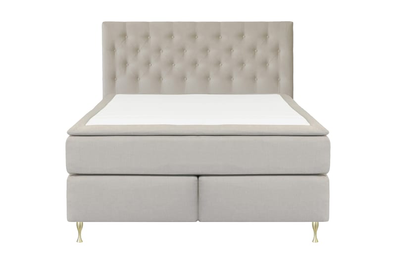 Kontinentalsäng Choice No 6 210x210 Medium Watergel - Beige|Guld - Möbler - Säng - Kontinentalsäng