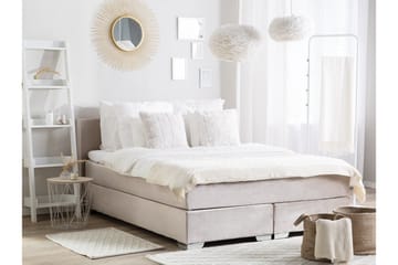 Kontinentalsäng Consul 160|200 cm - Beige - Möbler - Säng - Kontinentalsäng