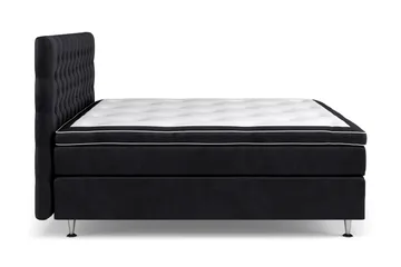 Kontinentalsäng Estelle 180x200 cm - Svart|Sammet - Möbler - Säng - Kontinentalsäng