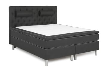 Kontinentalsäng Florens 160x200 - Svart - Möbler - Säng - Kontinentalsäng