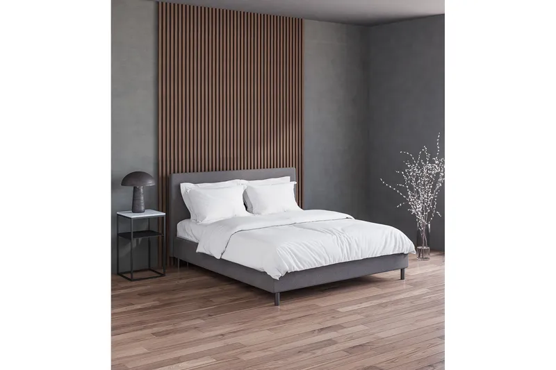 Kontinentalsäng Flowella - 160x200 Grå (+Fler val) - Möbler - Säng - Kontinentalsäng