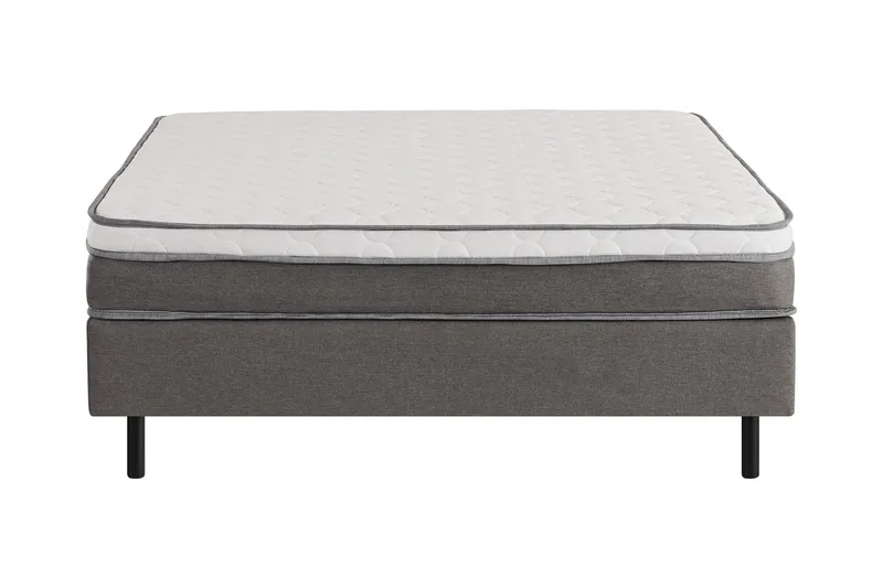 Kontinentalsäng Flowella, 160x200 Grå (+Fler val)