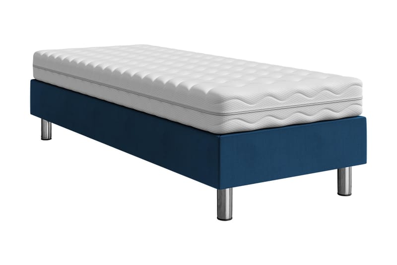 Kontinentalsäng Forenza 120x200 cm - Blå - Kontinentalsäng - Dubbelsäng - Komplett sängpaket