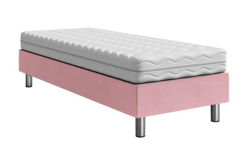 Kontinentalsäng Forenza 120x200 cm - Rosa - Möbler - Säng - Kontinentalsäng