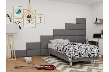 Kontinentalsäng Forenza 90x200 cm - Grå - Möbler - Säng - Kontinentalsäng