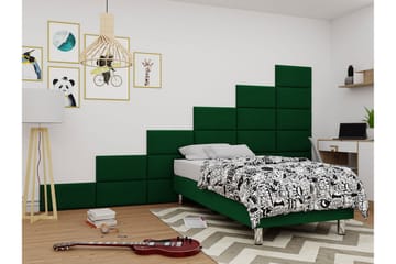 Kontinentalsäng Forenza 90x200 cm - Grön - Möbler - Säng - Kontinentalsäng