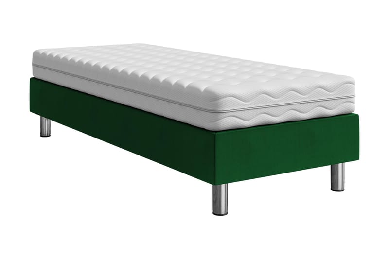 Kontinentalsäng Forenza 90x200 cm - Grön - Möbler - Säng - Kontinentalsäng