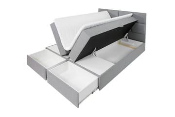 Kontinentalsäng Garda Lux 140x207 cm - Vit - Möbler - Säng - Kontinentalsäng