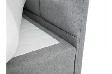 Kontinentalsäng Garda Lux 180x207 cm - Svart - Möbler - Säng - Kontinentalsäng