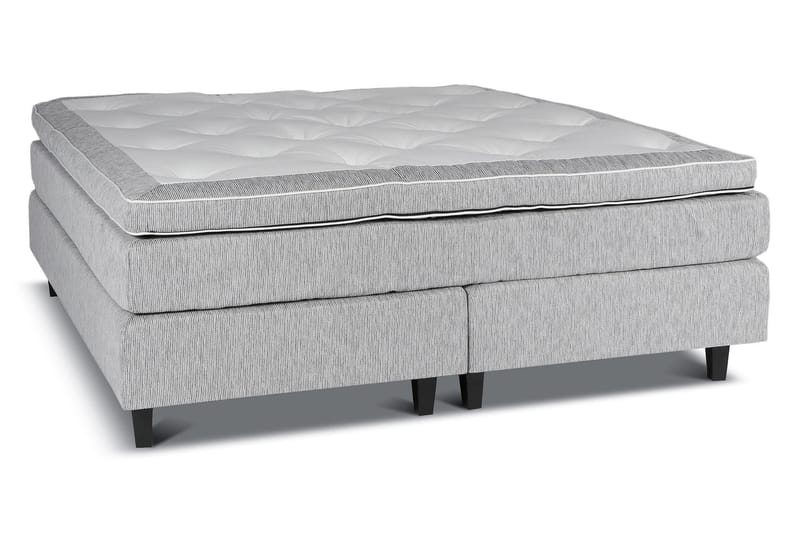 Kontinentalsäng Gilius 180x200 - Ljusgrå - Möbler - Säng - Kontinentalsäng