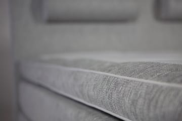 Kontinentalsäng Gilius 180x200 - Ljusgrå - Möbler - Säng - Kontinentalsäng