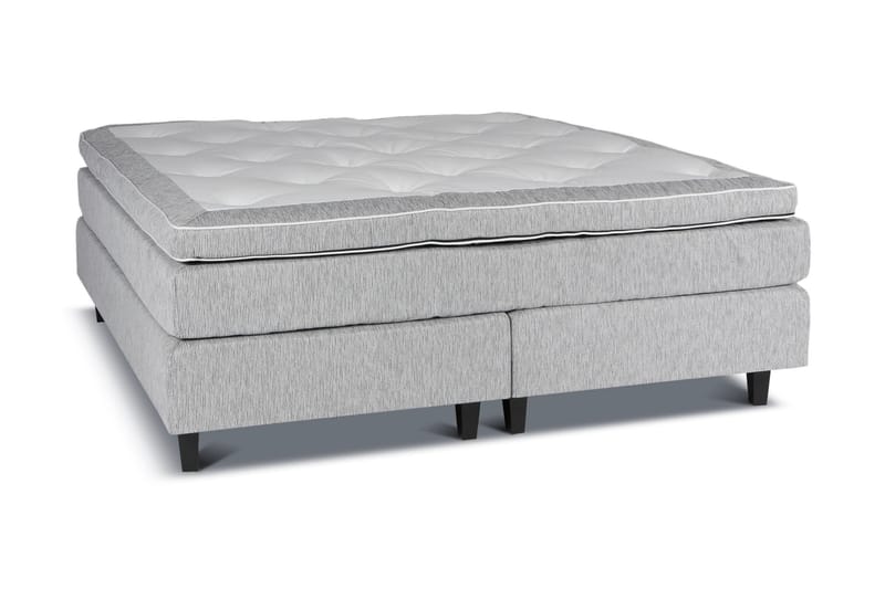Kontinentalsäng Gilius 180x200 - Ljusgrå - Möbler - Säng - Kontinentalsäng