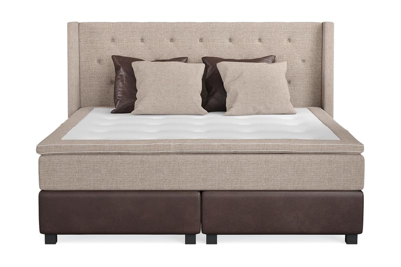 Kontinentalsäng Havanna 210x210 - (+Fler val) Beige/Brun - Möbler - Säng - Kontinentalsäng