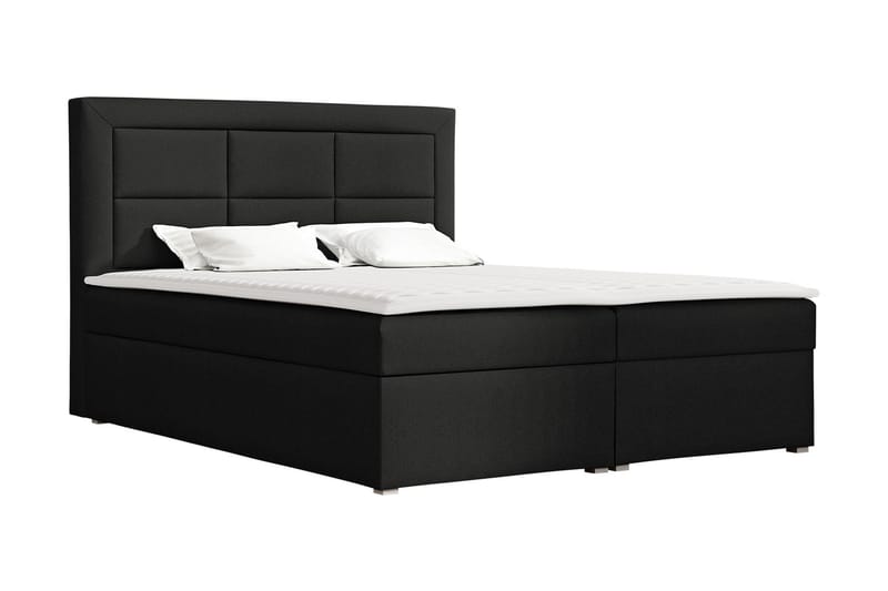 Kontinentalsäng Havberg Box 180x215 cm - Svart - Möbler - Säng - Kontinentalsäng