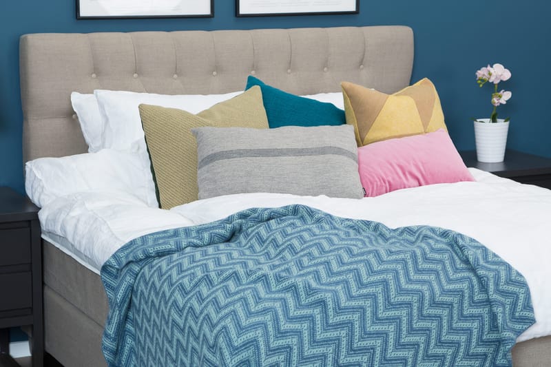 Kontinentalsäng IdoIva 160x200 Linoso - Beige - Möbler - Säng - Kontinentalsäng