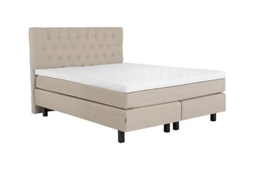 Kontinentalsäng IdoIva 160x200 Linoso - Beige - Möbler - Säng - Kontinentalsäng