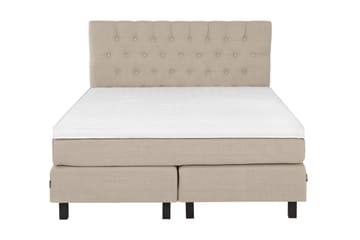 Kontinentalsäng IdoIva 160x200 Linoso - Beige - Möbler - Säng - Kontinentalsäng