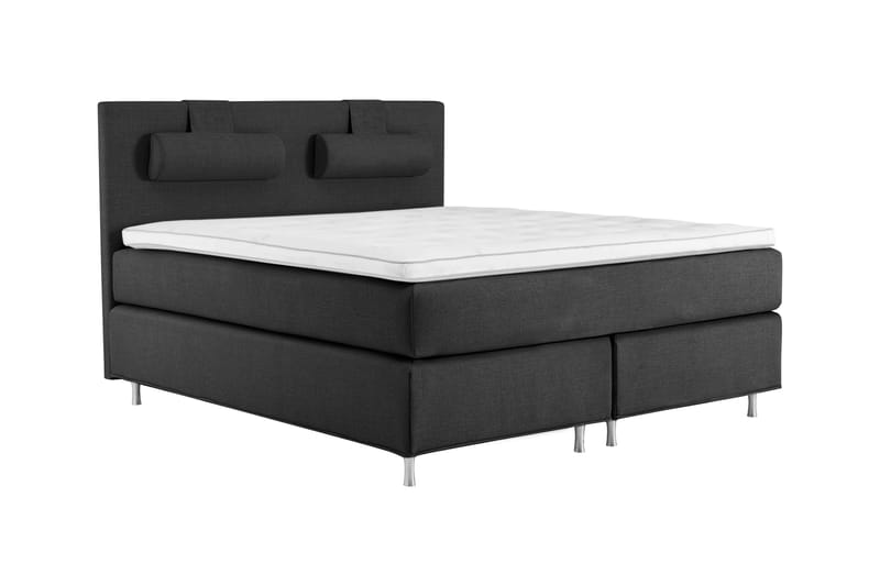 Kontinentalsäng Ingvar 160x200 Tagel - Mörkgrå - Möbler - Säng - Kontinentalsäng