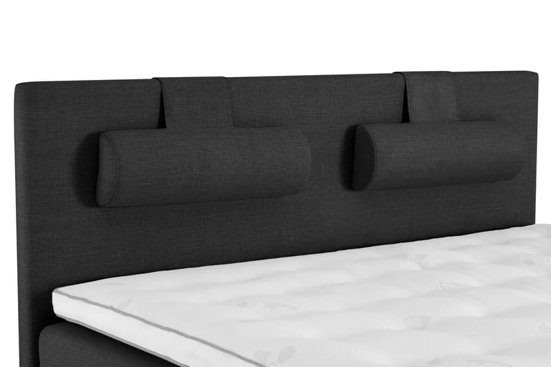 Kontinentalsäng Ingvar 160x200 Tagel - Mörkgrå - Möbler - Säng - Kontinentalsäng