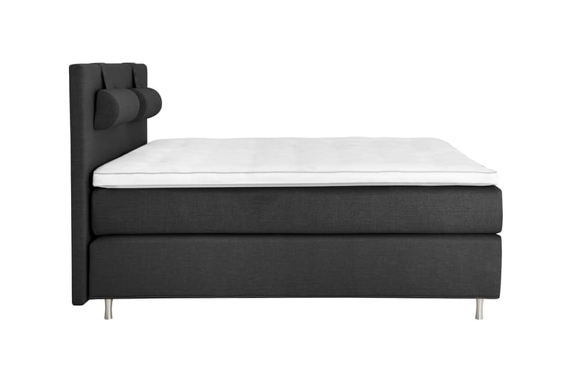 Kontinentalsäng Ingvar 160x200 Tagel - Mörkgrå - Möbler - Säng - Kontinentalsäng
