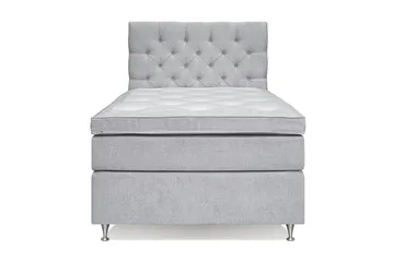 Kontinentalsäng Joluma Medium - 105x200 cm Ljusgrå (+Fler val) - Möbler - Säng - Kontinentalsäng