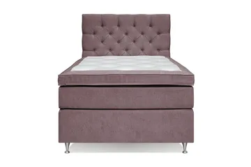 Utan sänggavel - Mörkrosa