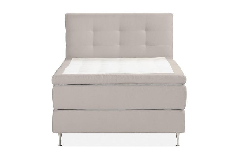 Kontinentalsäng Kakichi Boucle 120x200 - Grå - Möbler - Säng - Kontinentalsäng