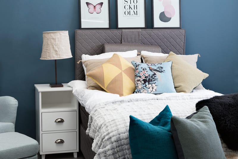 Kontinentalsäng Kilmer 120x200 - Grå - Möbler - Säng - Enkelsäng