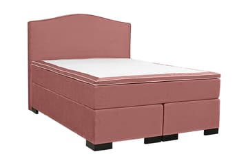 Kontinentalsäng Lagerlund 160x200 cm - Rosa|Sammet - Möbler - Säng - Kontinentalsäng