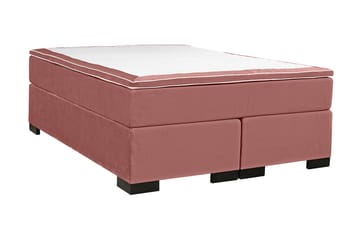Kontinentalsäng Lagerlund 160x200 cm - Rosa|Sammet - Möbler - Säng - Kontinentalsäng