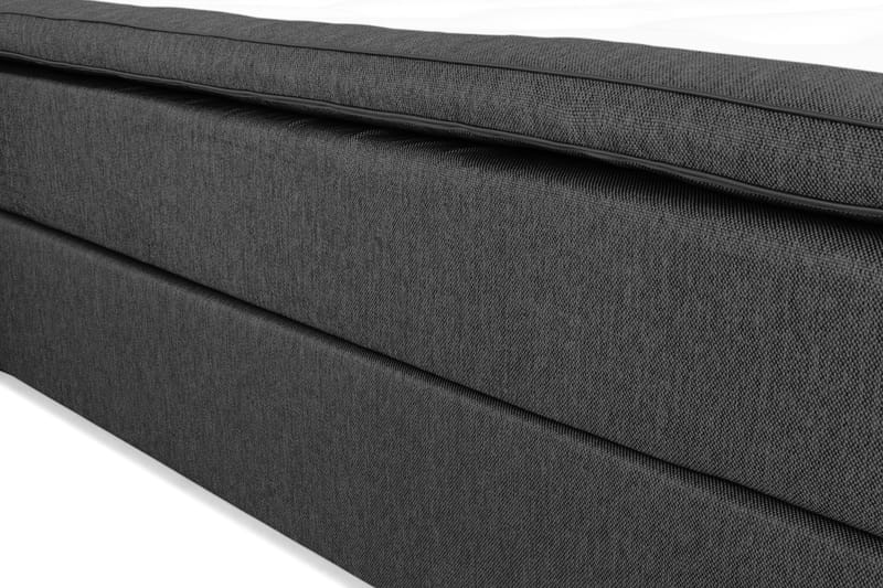 Kontinentalsäng Langham 210x210 cm Grå - Grå|Svart - Möbler - Säng - Kontinentalsäng
