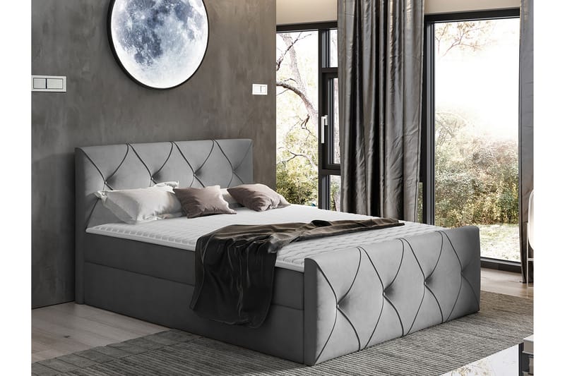 Kontinentalsäng Lavesta Lux 200x200 cm - Möbler - Säng - Kontinentalsäng