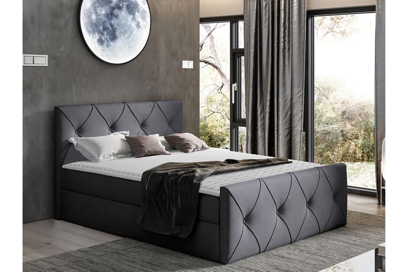 Kontinentalsäng Lavesta Lux 200x200 cm - Möbler - Säng - Kontinentalsäng