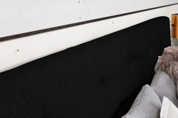 Kontinentalsäng Laze Deluxe 160x200 - Svart - Möbler - Säng - Kontinentalsäng