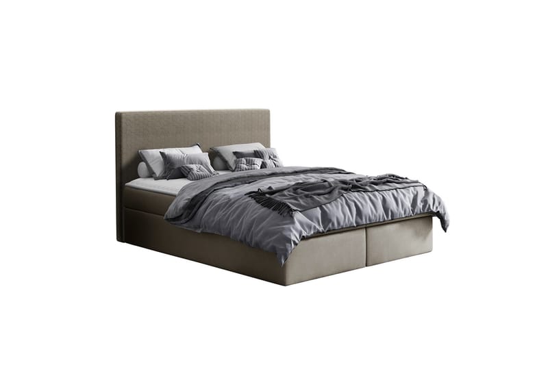 Kontinentalsäng Livoll med Förvaring 200x200 - Beige - Möbler - Säng - Kontinentalsäng