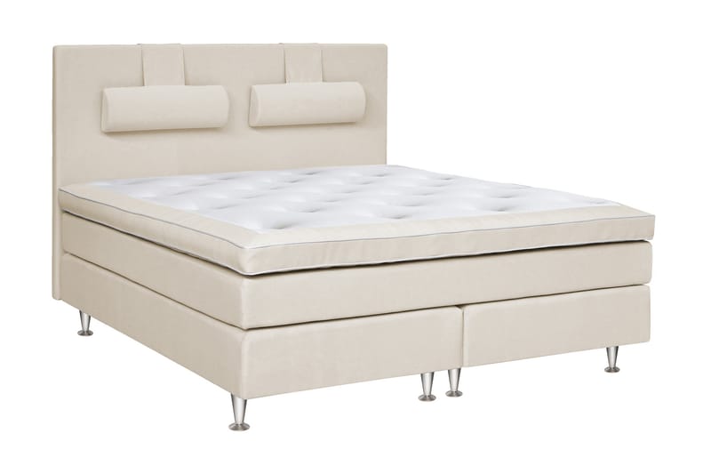 Kontinentalsäng Longford 160x200 Fast Valbar - Malaga Beige - Möbler - Säng - Kontinentalsäng
