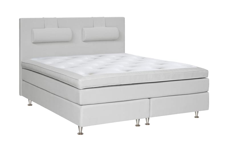 Kontinentalsäng Longford 180x200 Fast Valbar - Ljusgrå - Möbler - Säng - Kontinentalsäng