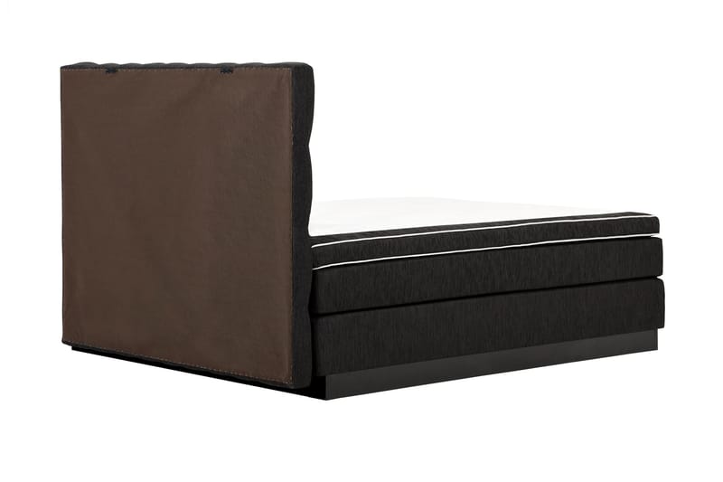 Kontinentalsäng Longford 180x200 Fast Polyeterskum - Svart - Möbler - Säng - Kontinentalsäng