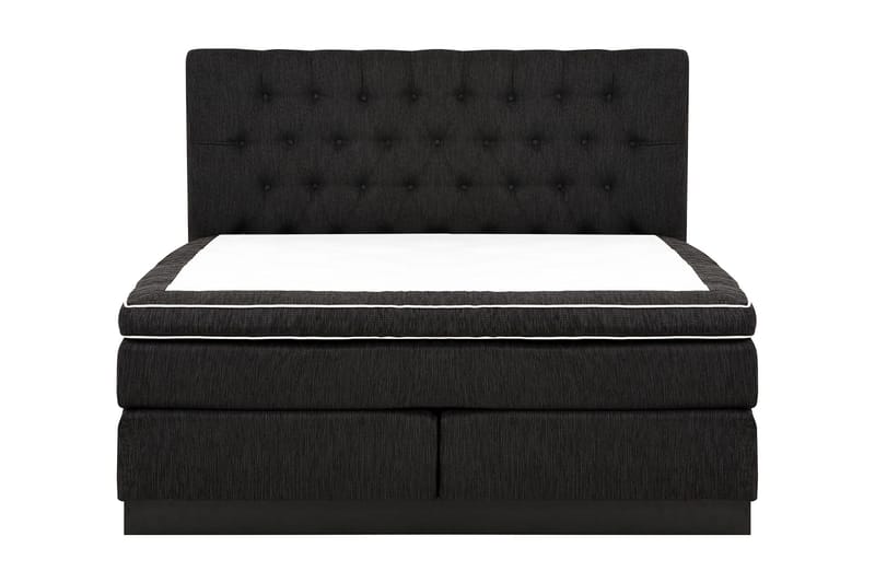 Kontinentalsäng Longford 180x200 Fast Polyeterskum - Svart - Möbler - Säng - Kontinentalsäng