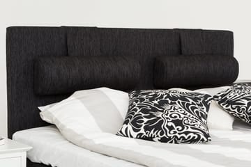 Kontinentalsäng Longford 180x200 Fast Polyeterskum - Svart - Möbler - Säng - Kontinentalsäng