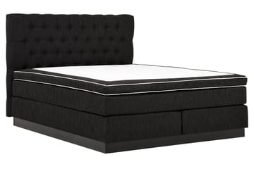 Kontinentalsäng Longford 180x200 Fast Polyeterskum - Svart - Möbler - Säng - Kontinentalsäng