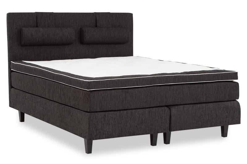 Kontinentalsäng Longford 180x200 Fast Polyeterskum - Svart - Möbler - Säng - Kontinentalsäng
