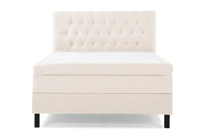 Kontinentalsäng Lucky 140x200 Latexmadrass - Beige - Möbler - Säng - Kontinentalsäng