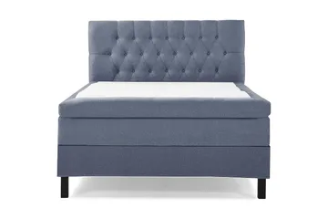 Utan sänggavel - Mörkblå