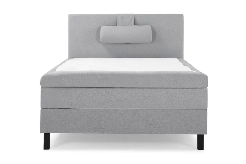 Kontinentalsäng Lucky 140x200 Polyeter - Mellangrå - Möbler - Säng - Kontinentalsäng