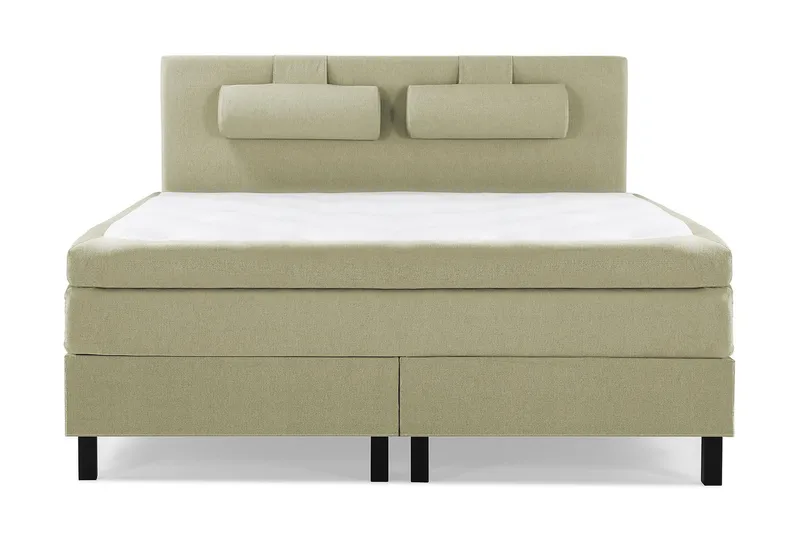 Kontinentalsäng Lucky 150x200 Polyeter - Grön - Möbler - Säng - Kontinentalsäng