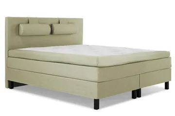 Kontinentalsäng Lucky 150x200 Polyeter - Grön - Möbler - Säng - Kontinentalsäng