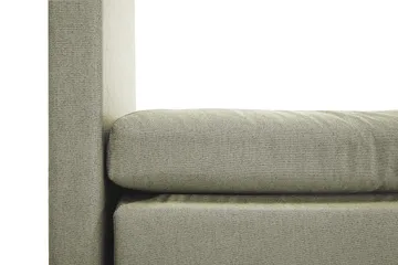 Kontinentalsäng Lucky 150x200 Polyeter - Grön - Möbler - Säng - Kontinentalsäng